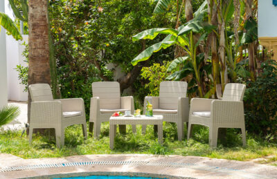 acheter salon de jardin 4 places en tunisie : le modèle Marechal est trés tendance en 2026