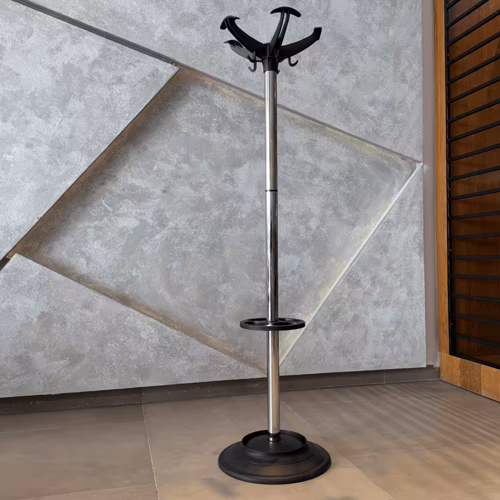 porte manteau chromé pour bureaux
