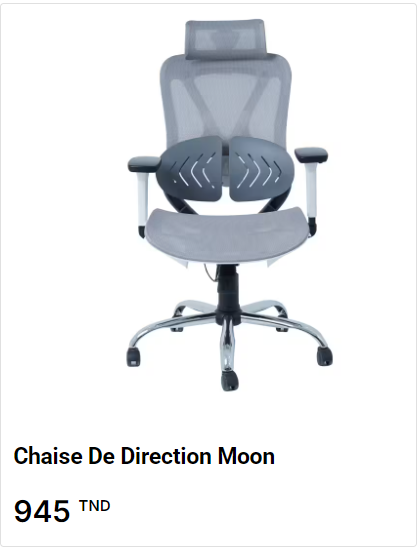 meilleure chaise de bureau en tunisie à choisir pour maintenir une bonne posture