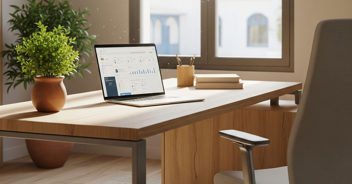 Featured image bureau moderne - conseils choix meuble bureau Tunisie